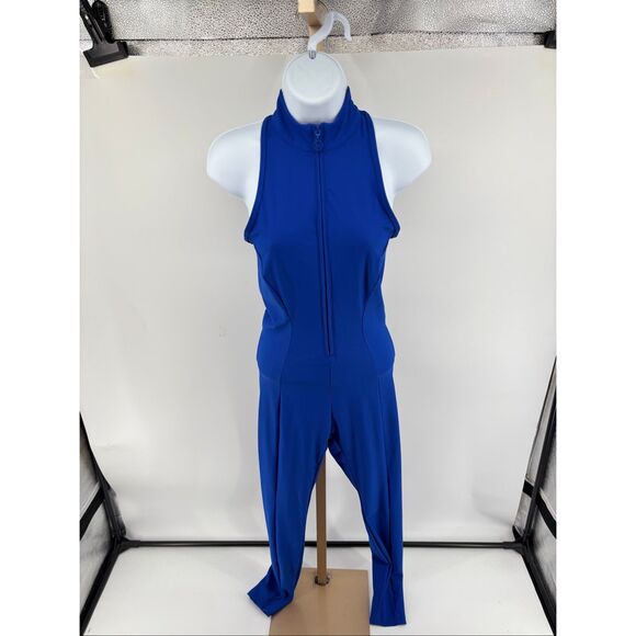 Victoria’s Secret Jumpsuit One Piece Pantsuit Blue Sleeveless Size Small - Picture 1 of 11